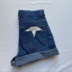 Star Jean Shorts
